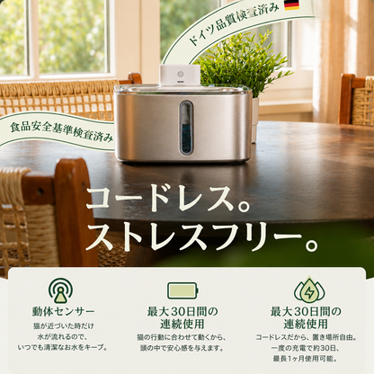 Nyamizu PRO - 猫用ウォーターファウンテン